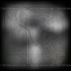 Gray grunge background - vector image