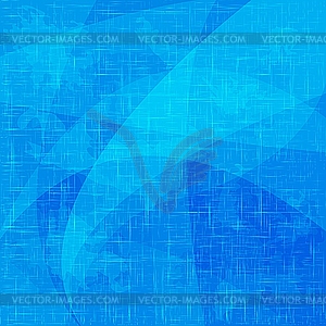 Blue grunge background - vector image