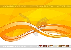 Abstract wavy background - vector clipart