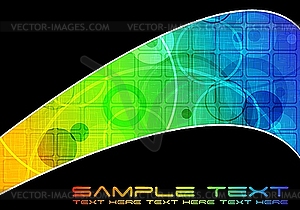 Абстрактный фон - цветной векторный клипарт