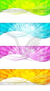 Abstract banners - vector image