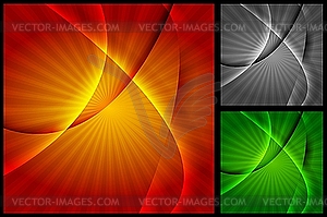 Vibrant backgrounds - vector clipart