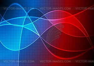 Beautiful vibrant background - vector image