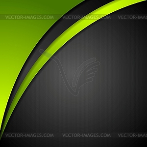 Abstract corporate wavy background - vector clipart