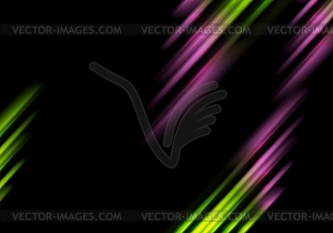 Abstract bright tech stripes background - vector image