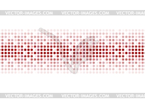 Abstract red shiny circles background - vector EPS clipart