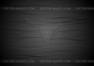 Абстрактный волнистые черные текстуры фона - векторное изображение клипарта