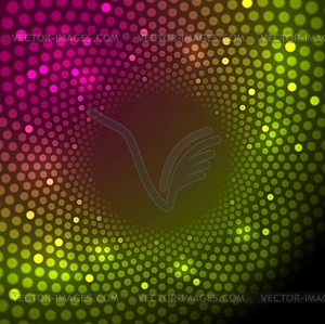 Bright shiny lights abstract background - vector clip art