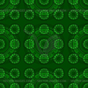 Tech seamless pattern - vector clipart