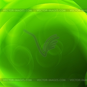 Vibrant green abstraction - vector image