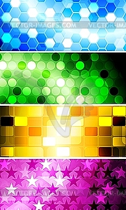 Bright banners collection - vector clipart / vector image