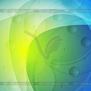 Vibrant abstraction - vector clipart