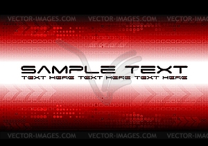 Vibrant technical background - vector clipart