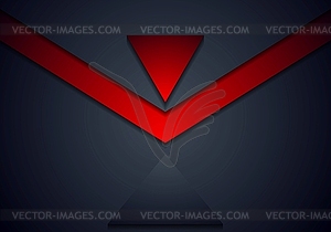 Dark corporate abstract background - vector clip art