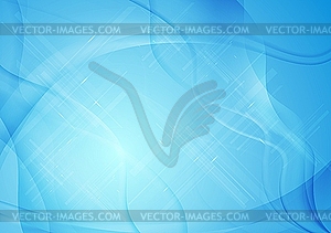 Beautiful blue background - vector clipart