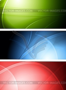 Abstract banners collection - vector image