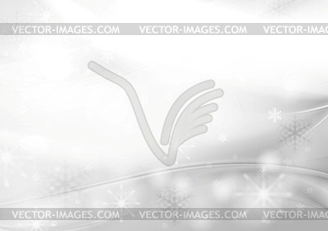 Shiny grey pearl Christmas background - vector clipart