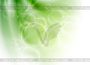 Background with circles - vector image