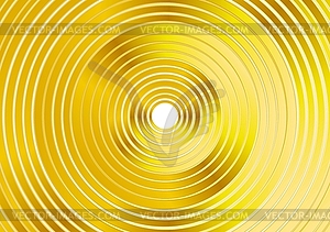 Abstract golden rings background - vector clipart