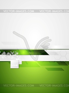 Green grey tech contrast background - royalty-free vector image