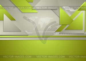 Абстрактный зеленый серый фон корпоративная брошюра - изображение в векторном формате