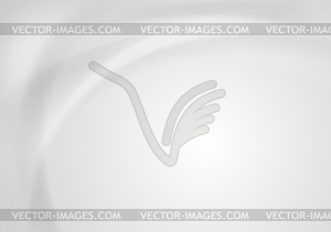 Abstract grey pearl waves background - vector image