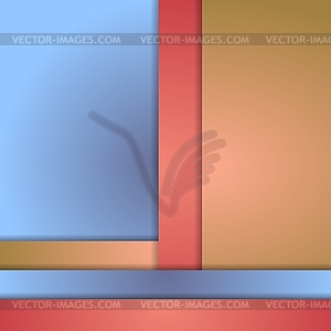Colorful material design - vector clipart