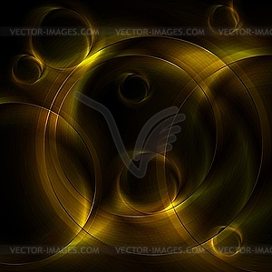 Vibrant background with rings - vector clipart / vector image