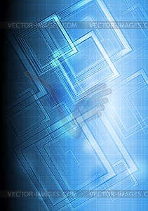 Abstract hi-tech background - vector clipart