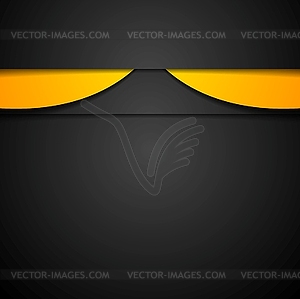 Dark abstract corporate background - vector clipart