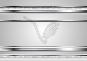 Minimal abstract technology metallic background - vector clipart