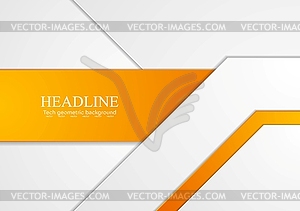 Abstract tech corporate background - vector EPS clipart
