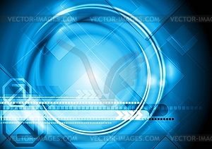 Abstract tech design - vector image