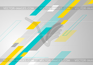 Abstract tech corporate minimal background - vector clip art