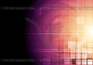 Hi-tech abstraction - vector image