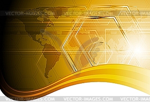 Abstract technical background - vector image