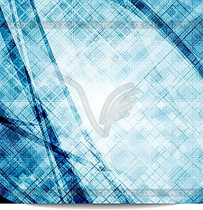 Blue design - vector image