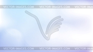 Light blue abstract gradient bokeh background - vector clipart / vector image