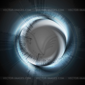 Glossy abstract ring - vector clipart