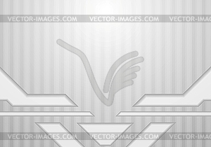 Abstract grey concept technology background - vector image