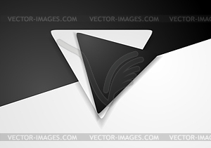 Black and white corporate background - vector clip art