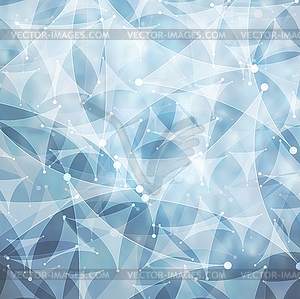 Low poly tech background design - vector EPS clipart