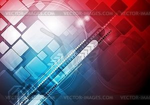 Abstract tech design - vector image