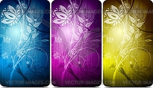 Floral design - stock vector clipart