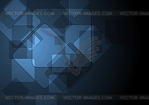 Technology abstraction - vector image