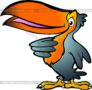 Toucan Cartoon - vector clipart