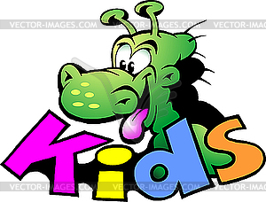 Dinosaur For Kids - vector image