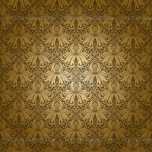 Seamless floral pattern - vector image