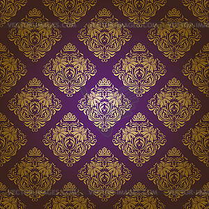 Seamless floral pattern - vector image