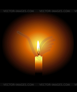 Candle - vector EPS clipart